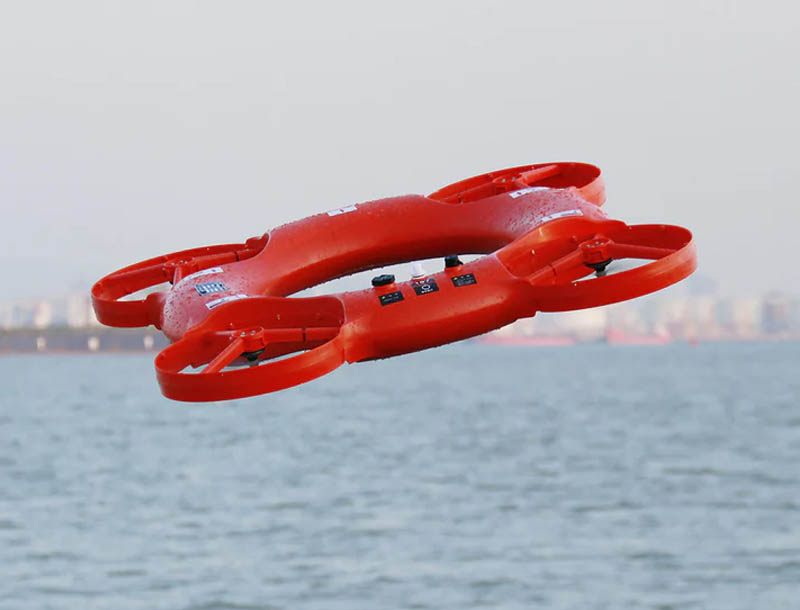 Drone de rescate acuático TY-3R Aro salvavidas volador