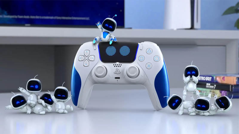 Control inalámbrico DualSense Astro Bot de edición limitada