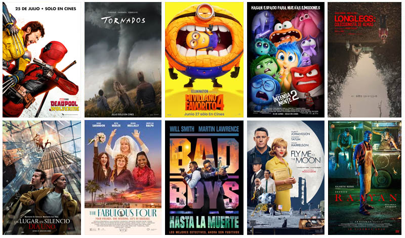 Películas Más Taquilleras De La Semana Del 26 De Julio Al 1 De Agosto De 2024 En USA