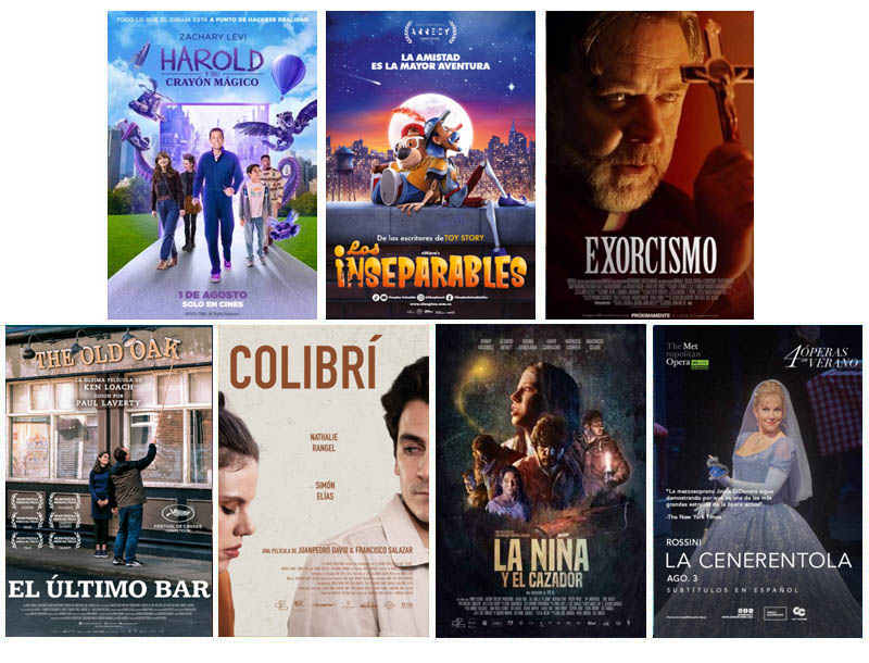 Estrenos en Colombia agosto 1 del 2024