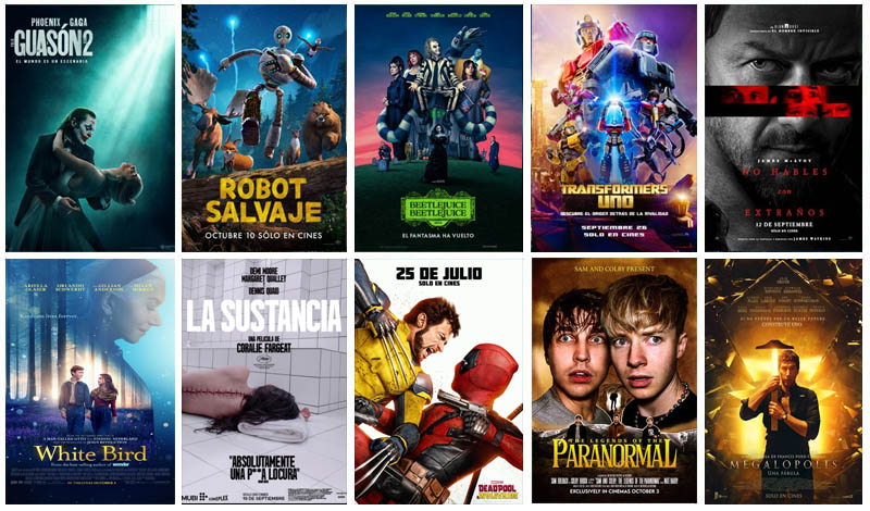 Películas Más Taquilleras De La Semana Del 4 Al 10 De Octubre De 2024 En USA