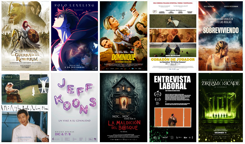 Estrenos en Colombia diciembre 5 del 2024