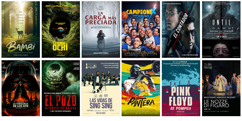 Estrenos en Colombia abril 24 del 2025